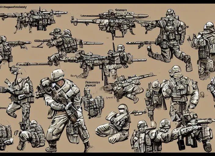 Prompt: intervention from soldiers, military, detailed, intricate, trending on artstation