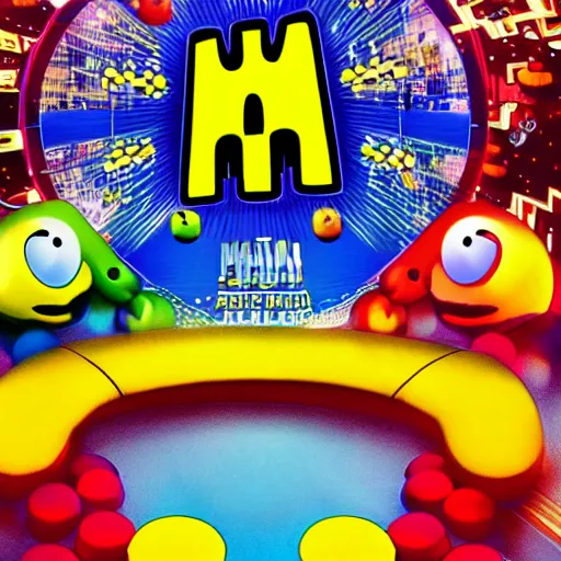 Prompt: Pac-Man the movie