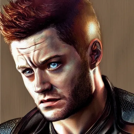 Image similar to “photorealistic concept art of Taron Egerton as Wolverine in full costume. MCU concept art. Highly detailed. Dramatic lighting.”