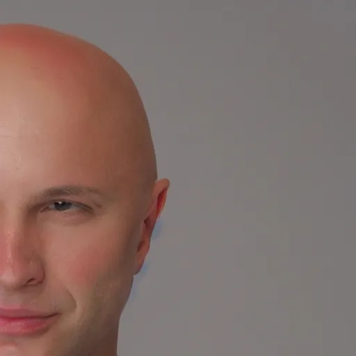 Prompt: bald cream