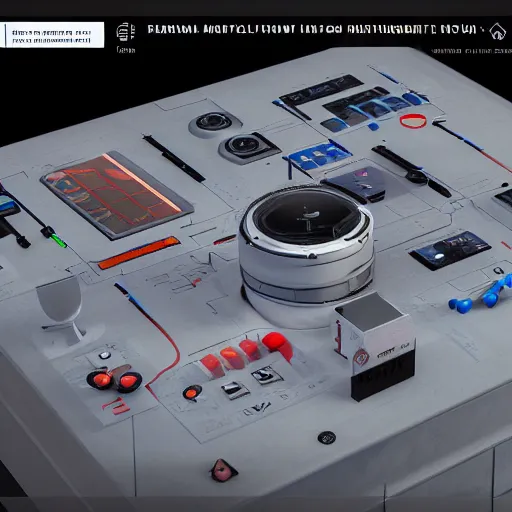 Prompt: photo of life support system device monitoring system mars stations, industrial design trending on artstation, unreal engine, 3 d, design unreal engine parametric