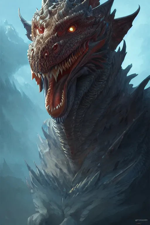 Image similar to human with a dragon face, highly detailed, d & d, fantasy, highly detailed, digital painting, trending on artstation, concept art, sharp focus, illustration, global illumination, shaded, art by artgerm and greg rutkowski and fuji choko and viktoria gavrilenko and hoang lap