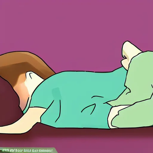 Image similar to wikihow, how to sleep in air