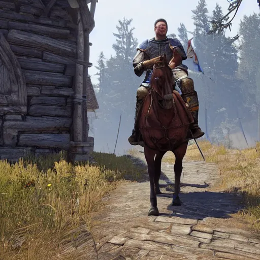 Prompt: Joe Biden in Kingdom come deliverance