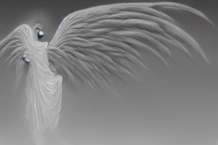 open angel wings wallpaper