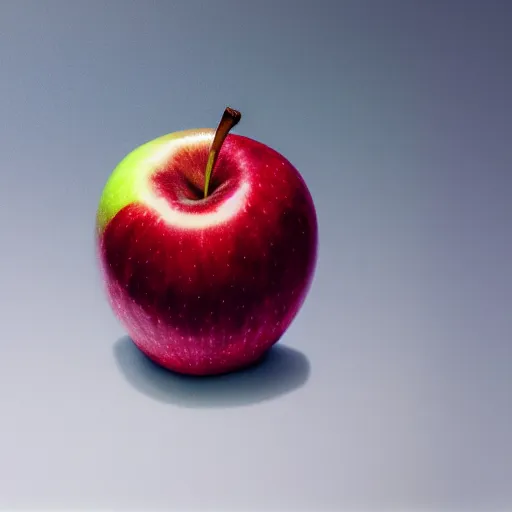 Image similar to photo of an apple, photorealistic, 4k