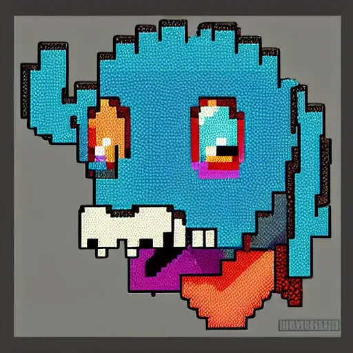 ArtStation - Dino Pixel art