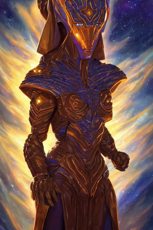 Image similar to beautiful oil painting with high detail of a wise space ent ( ( ( sobbing ) ) ) made of stars and plasma, hybrid from dungeons and dragons and art direction by james cameron ; by artgerm ; wayne reynolds art station ; cinematic quality character render ; low angle ; ultra high quality model ; production quality cinema model