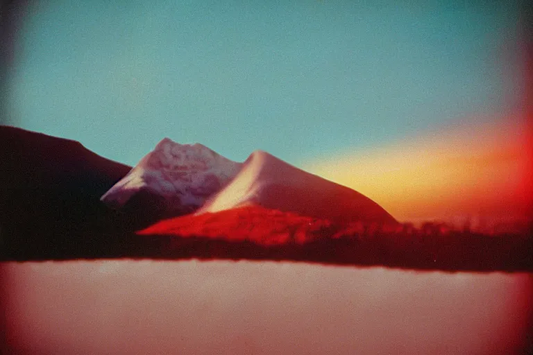 Image similar to new boards of canada album cover, film photography, soft lighting