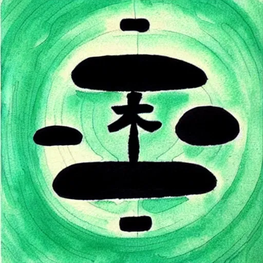 Image similar to zen art ink