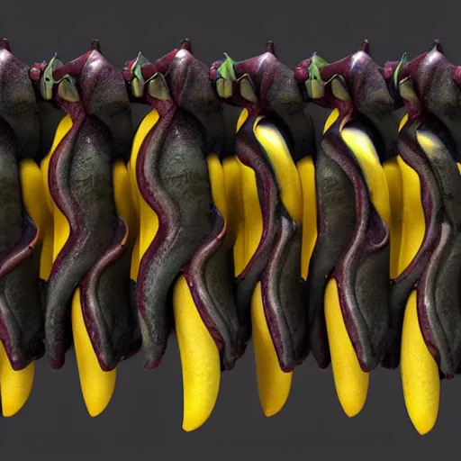 Prompt: an evil banana, hyperdetailed, artstation, 8 k render, unreal engine
