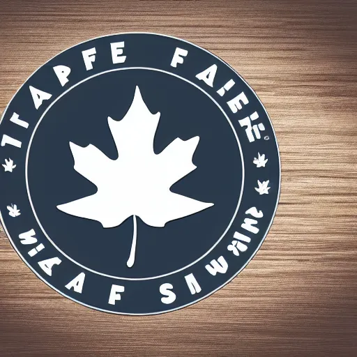 Image similar to maple leaf moose logo, graphic design, best logo, simple art