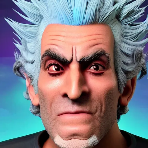 Prompt: Rick Sanchez as a real person 4k detailed super realistic