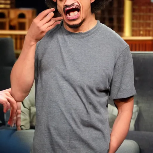 Prompt: eric andre making a goofy face