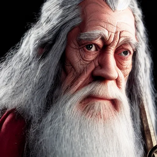 Image similar to A photo of Gandalf the Red, 85mm lens, movie promo