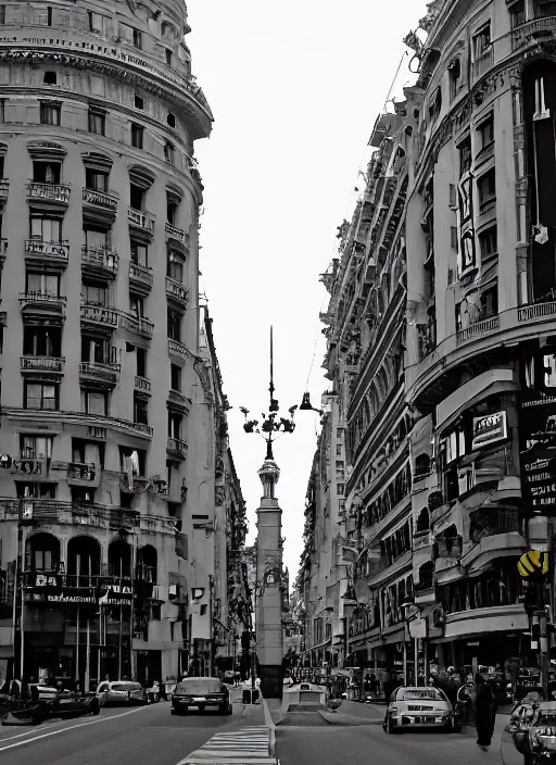 Image similar to Gran via de Madrid by Sysley