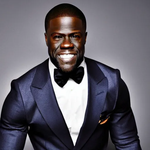 Prompt: kevin hart on breaking nad