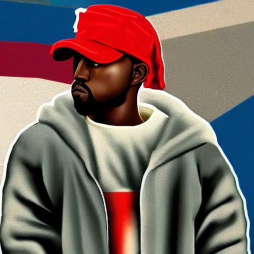 Prompt: 1990s videogame still of a videogame about Kanye West