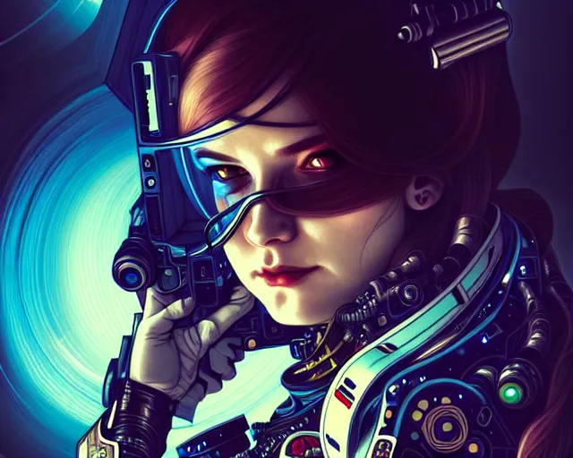 Prompt: psychoslayer, woman astronaut, intricate abstract. cyberpunk, being entered by machine, portrait, highly detailed, deep focus, elegant, digital painting, smooth, sharp focus, illustration, ultra realistic, 8 k, art by artgerm and alphonse mucha