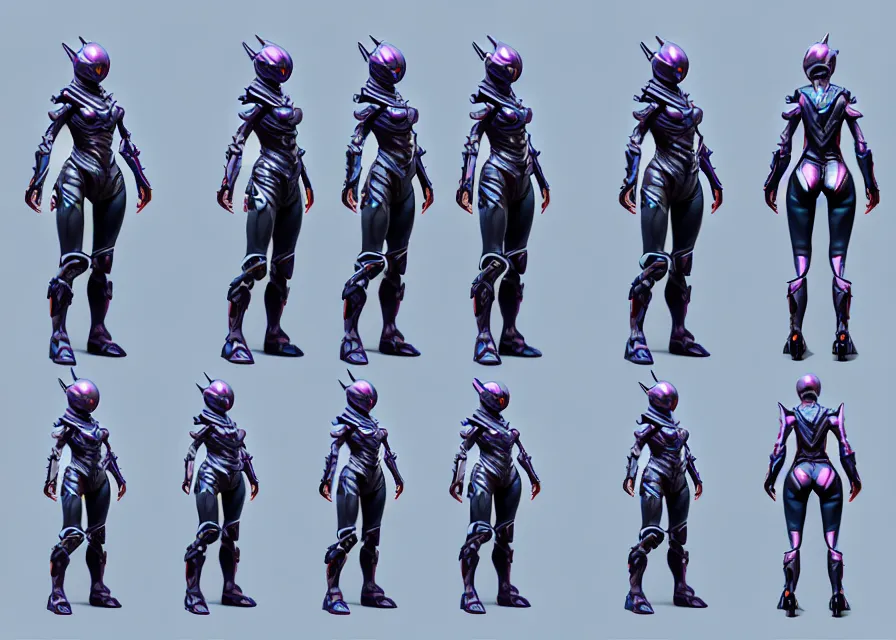 Image similar to female kamen rider character concept art sprite sheet of abstract rhino concept, big belt, single horn, human structure, concept art, hero action pose, human anatomy, intricate detail, hyperrealistic art and illustration by irakli nadar and alexandre ferra, unreal 5 engine highlly render, global illumination