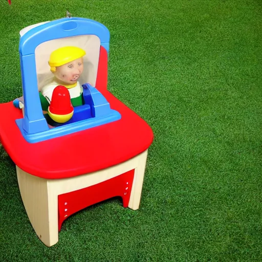 Prompt: fisher price guillotine