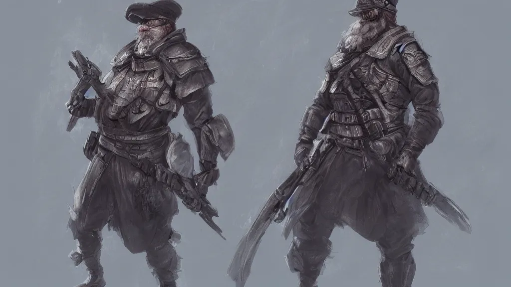 Prompt: awesome hat under armed guard, fantasy, concept art