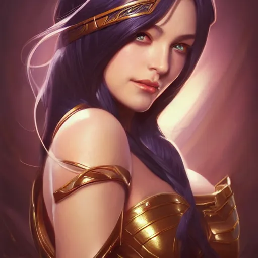 Image similar to perfectly - centered - portrait of irelia from league of legends, intricate, highly detailed, digital painting, artstation, concept art, smooth, sharp focus, illustration, unreal engine 5, 8 k, art by artgerm and greg rutkowski and alphonse mucha