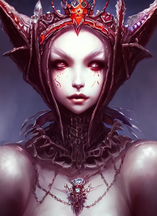 Image similar to a beautiful queen of the underworld fullbody view, highly detailed, yoshitaka amano, trending on artstation, soft light, sharp focus, illustration, character design, concept art