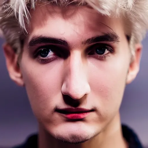 Image similar to really handsome gigachad xqc gigachad gambling : : realistic : : 1 dslr : : 1 - - quality 2