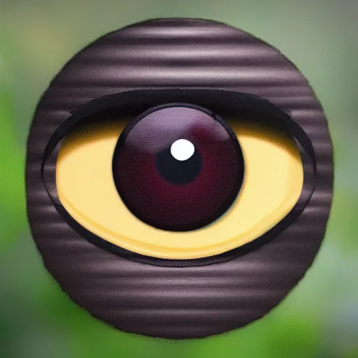 Image similar to bee, big head, googly eyes