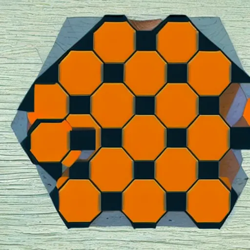 Image similar to perfect hexagonal shape, geometric shape, math textbook, 6 edges