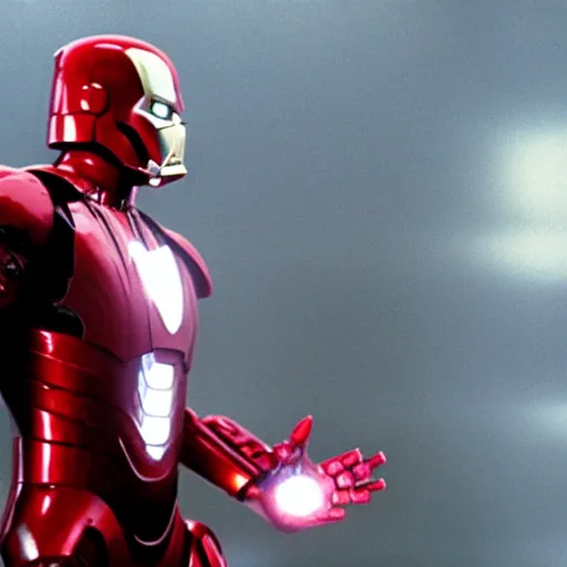 Image similar to Movie still of Ironman-Darth Vader