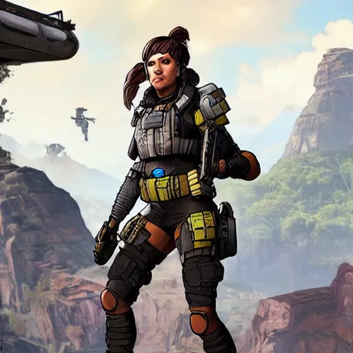 Prompt: britni spears as a new character on apex legends