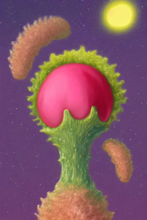 Image similar to plumbus, digital painting