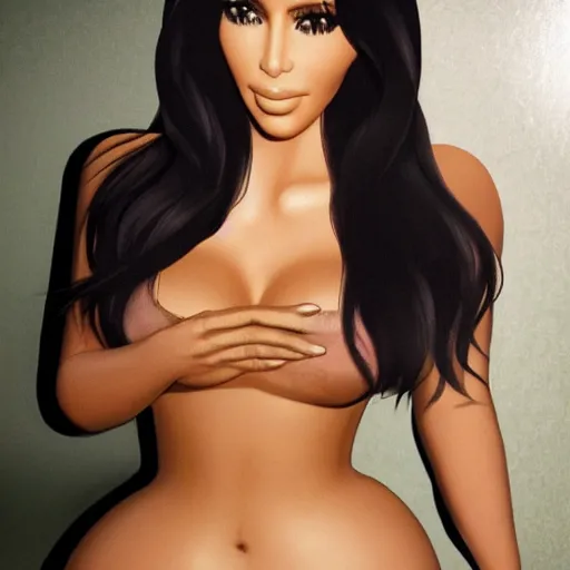 Image similar to Kim kardashian as zelda