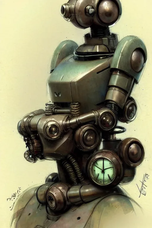 Image similar to ( ( ( ( ( 1 9 5 0 s retro future robot android industrial. muted colors. ) ) ) ) ) by jean - baptiste monge!!!!!!!!!!!!!!!!!!!!!!!!!!!!!!