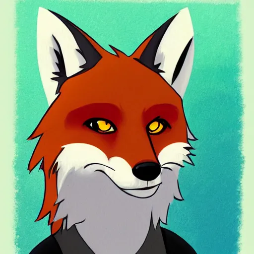 Prompt: Cute fox character, furry fandom, digital art, furaffinity, trending on twitter