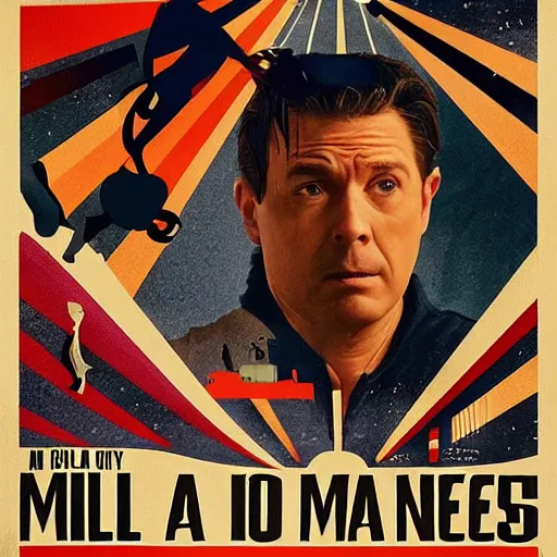 Movie Poster for a film titled All of the Miles, | Stable Diffusion ...