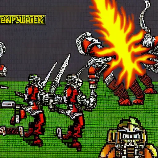 Image similar to a boss fight in the video game Dark Souls 3, Gameboy Color gameplay, 2004, pixel art