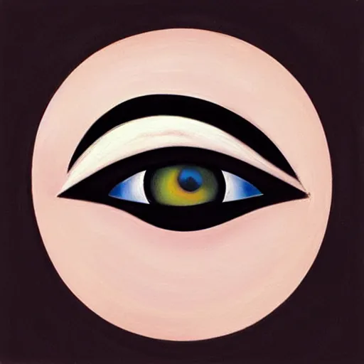Image similar to “an eye for an eye detailed oil painting dramatic lighting proportional symmetrical minimalism Edward Hooper Matisse digital art oil painting”