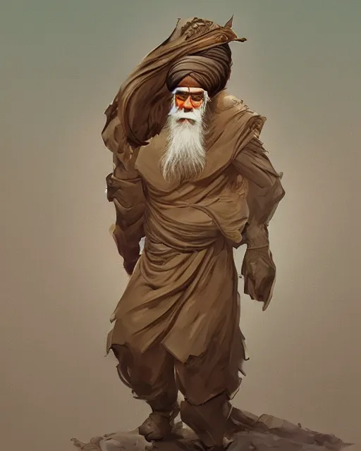 Prompt: full body portrait of Sadhguru, WLOP, Rossdraws, frank frazetta, Andrei Riabovitchev, Marc Simonetti, tranding on artstation