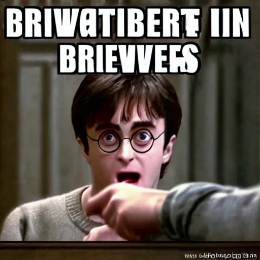 Prompt: harry potter discovers beer