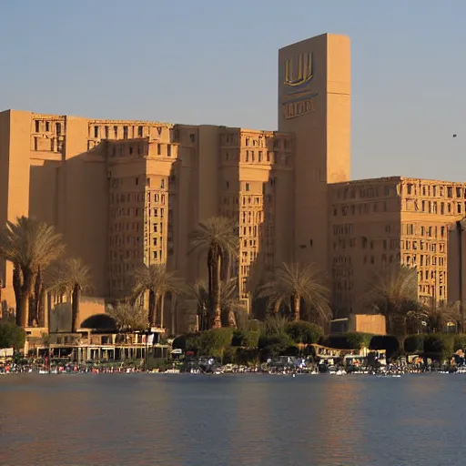 Prompt: The luxor casino in cairo