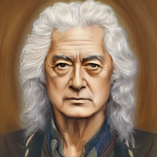 Image similar to amazing artgerm portrait of jimmy page in his 7 0 s as a preraphaelite painting, collaboration with j. scott campbell and artgerm with edward burn jones