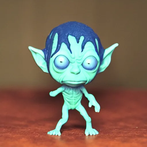 Prompt: gollum funko pop