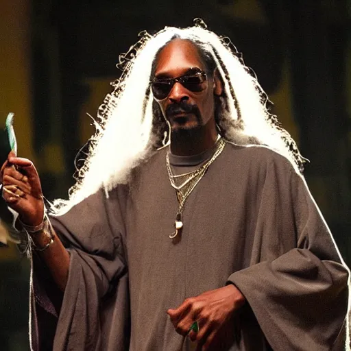 Image similar to Snoop Dogg as Gandalf