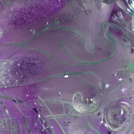 Image similar to crystethereal lavender atrium manipulation layeredinfusion lilac silver silver fuji pastel lilac sparkle fuji surreal creations serene lilac sparkle grey lilac weeping abstract collage