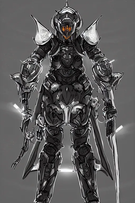 Image similar to helmet armor guardian destiny in witch queen illumination ray tracing hdr fanart arstation by sung choi robot ninja mask and eric pfeiffer and gabriel garza and casper konefal