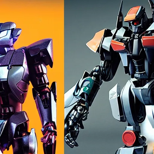 Prompt: DALL·E 2 versus Midjourney versus Stable Diffusion as giant robots