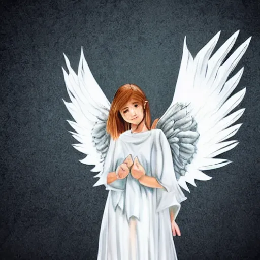 Image similar to Angel